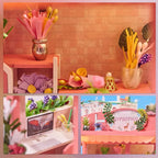 Miniatuur - Greenhouse - Flower House - Gypsophila