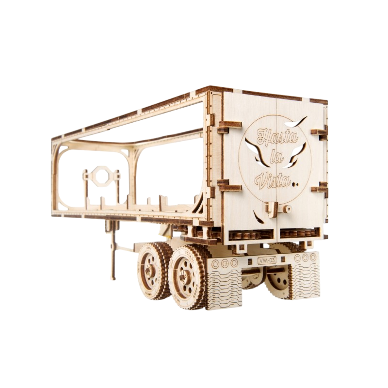 Houten bouwpakket - Trailer voor Heavy Boy truck VM-03 - 138 onderdelen - Ugears