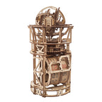 Houten bouwpakket - Tourbillon tafelklok - 338 onderdelen - Ugears