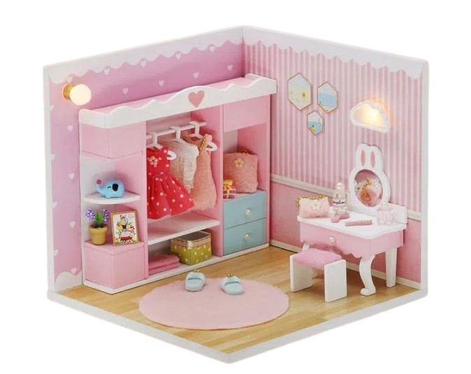 Miniatuur - Rainbow House - Cloakroom - S2011
