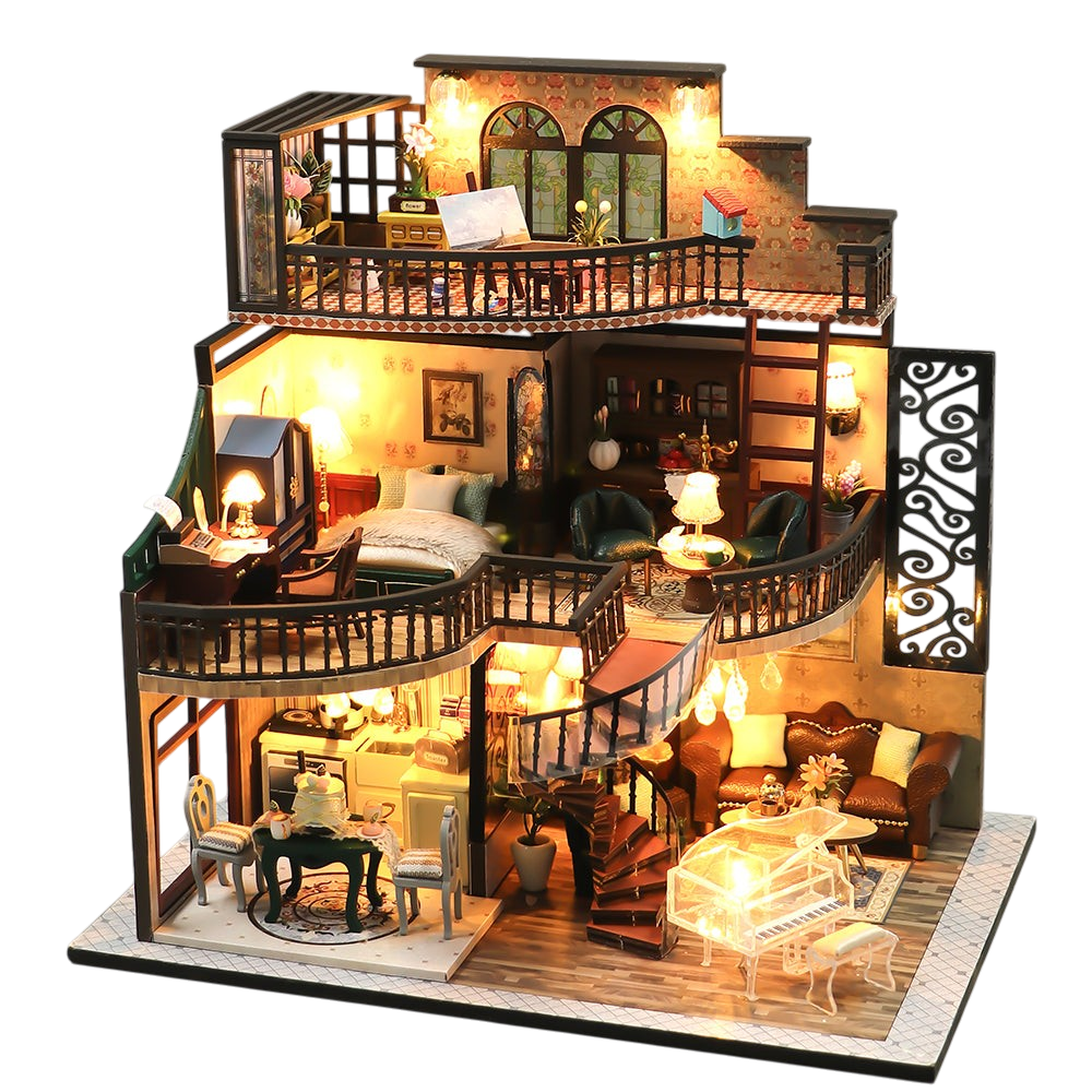 Miniatuur - Dream building pavilion - M2132 - met stofkap