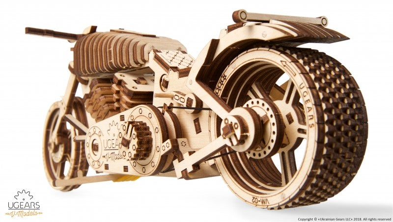 Houten bouwpakket - Motorfiets VM-02 - 189 onderdelen - Ugears