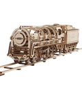 Houten bouwpakket - Locomotief - 443 onderdelen - Ugears