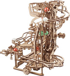 Houten bouwpakket - Knikkerbaan - Chain Hoist - 400 onderdelen - Ugears