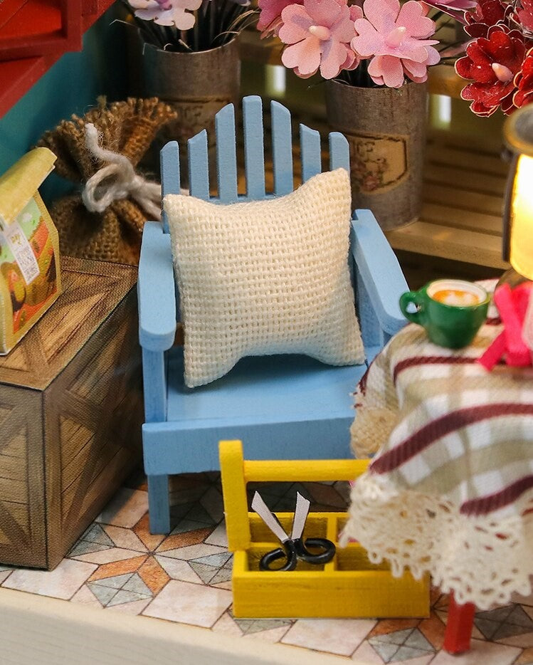 Miniatuur - Flower Leisure Time - S2202Z - met stofkap