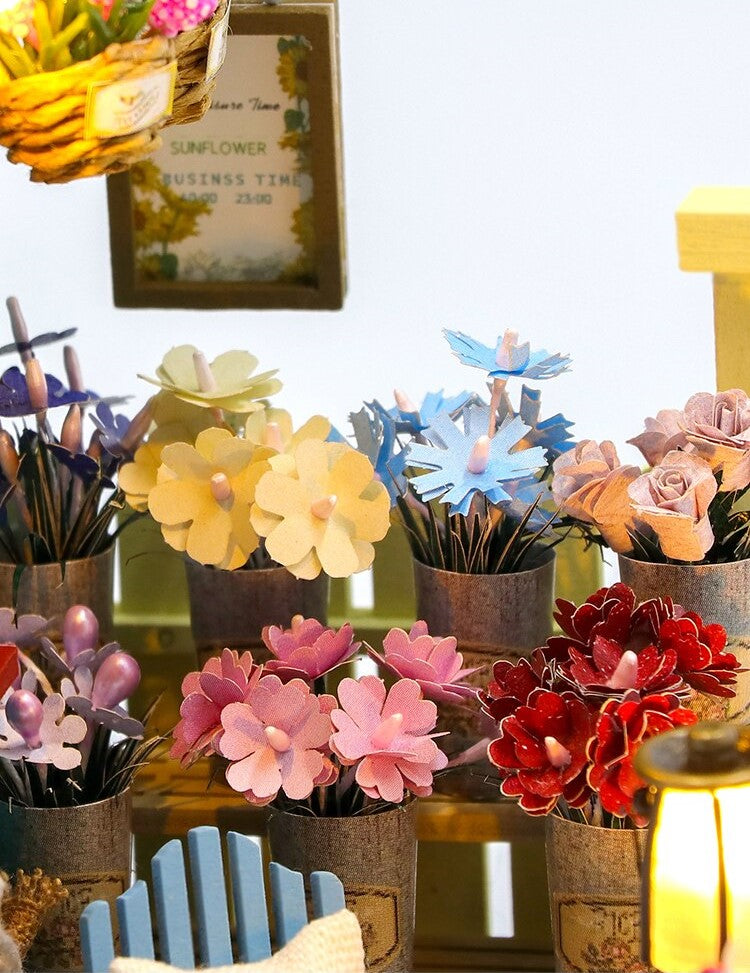 Miniatuur - Flower Leisure Time - S2202Z - met stofkap