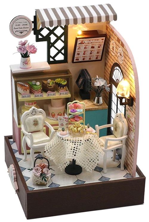 Miniatuur - Sweet Cake Station - S2201Z - met stofkap
