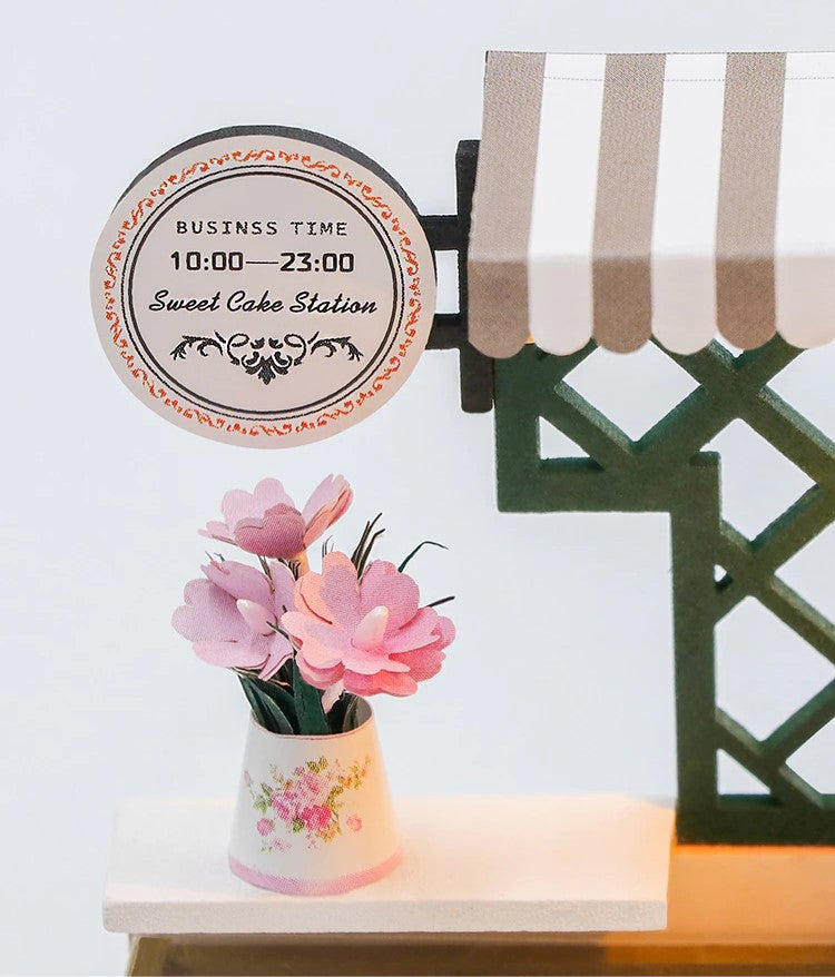 Miniatuur - Sweet Cake Station - S2201Z - met stofkap