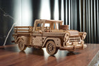 Houten bouwpakket - Houthakkers Pick-up - Ugears - 460 onderdelen