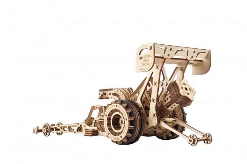 Houten bouwpakket - Top Fuel Dragster - 328 onderdelen - Ugears