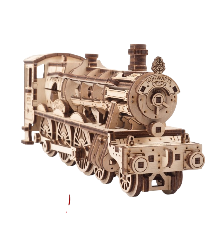 Houten bouwpakket - Hogwarts Express - Ugears - 504 onderdelen