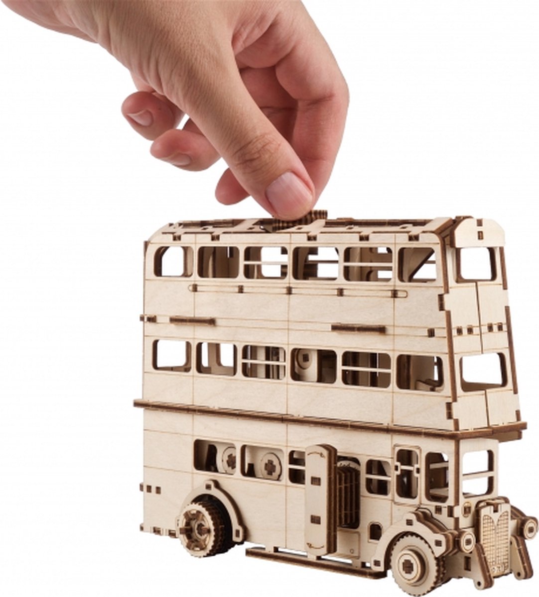 Houten bouwpakket - Knight Bus - Ugears - 268 onderdelen