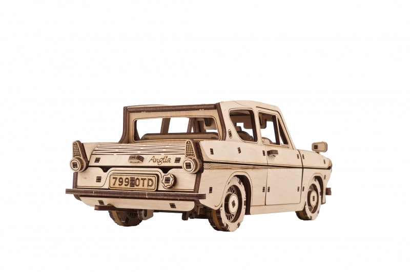 Houten bouwpakket - Vliegende Ford Anglia - Ugears - 246 onderdelen