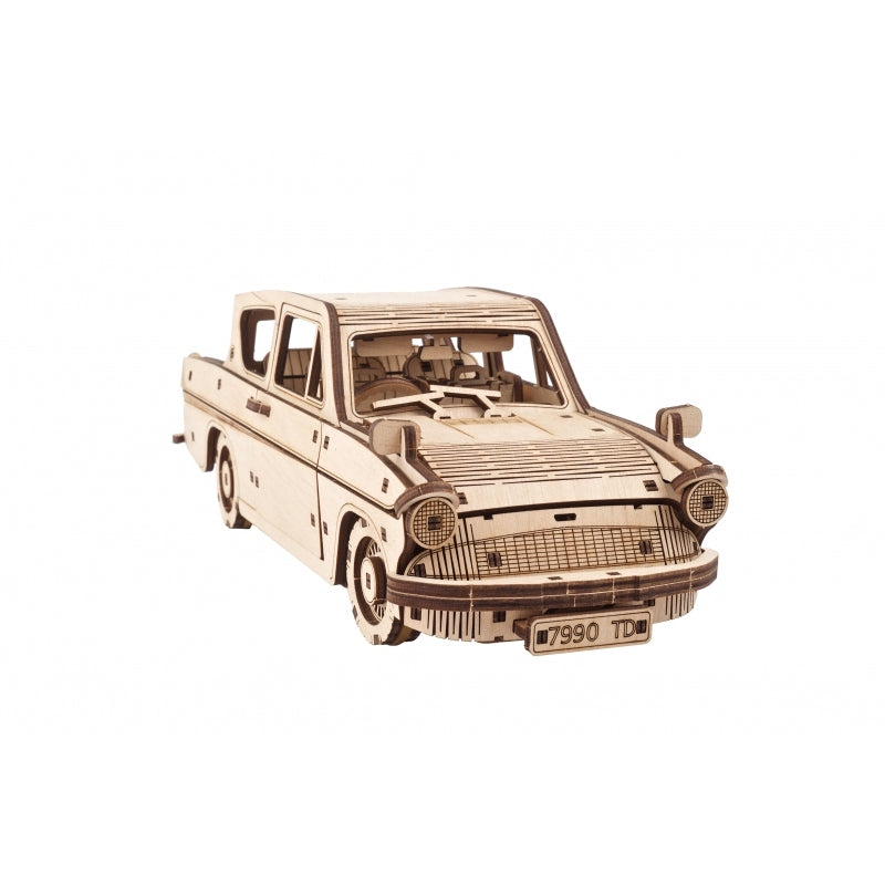 Houten bouwpakket - Vliegende Ford Anglia - Ugears - 246 onderdelen