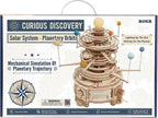 Houten bouwpakket - Mechanical Orrery - Robotime - 316 onderdelen