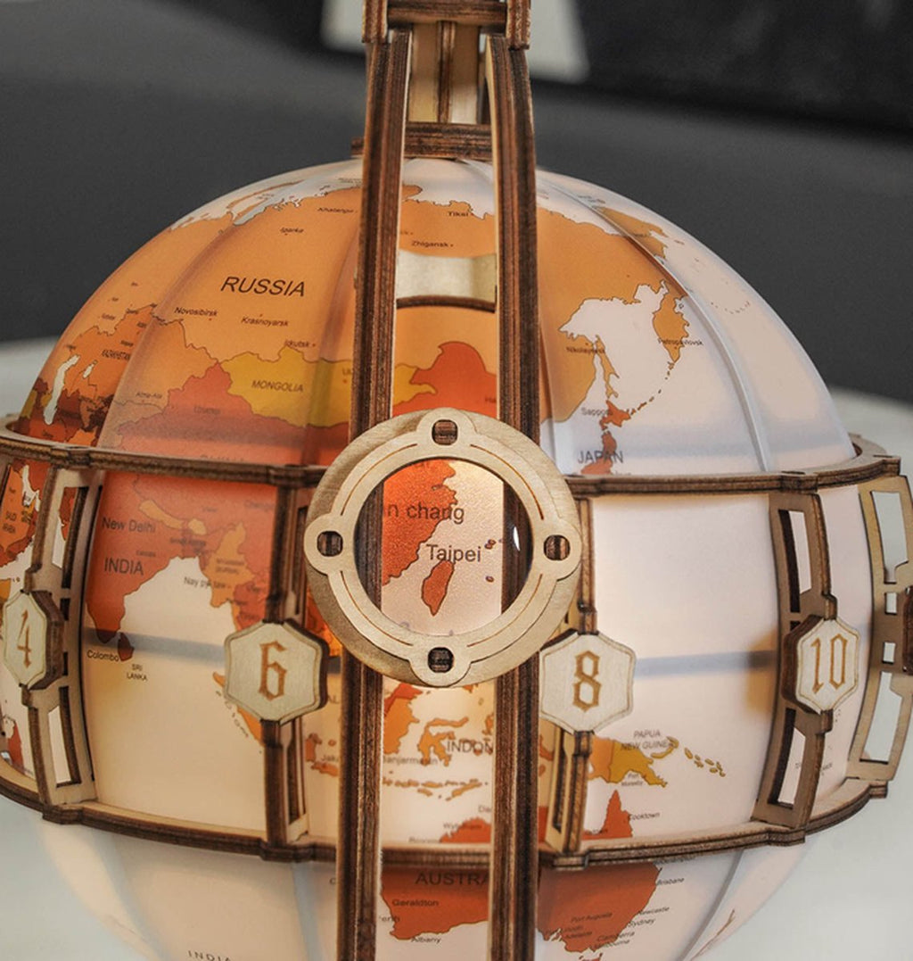 Houten bouwpakket - Luminous Globe - 180 onderdelen - ROKR