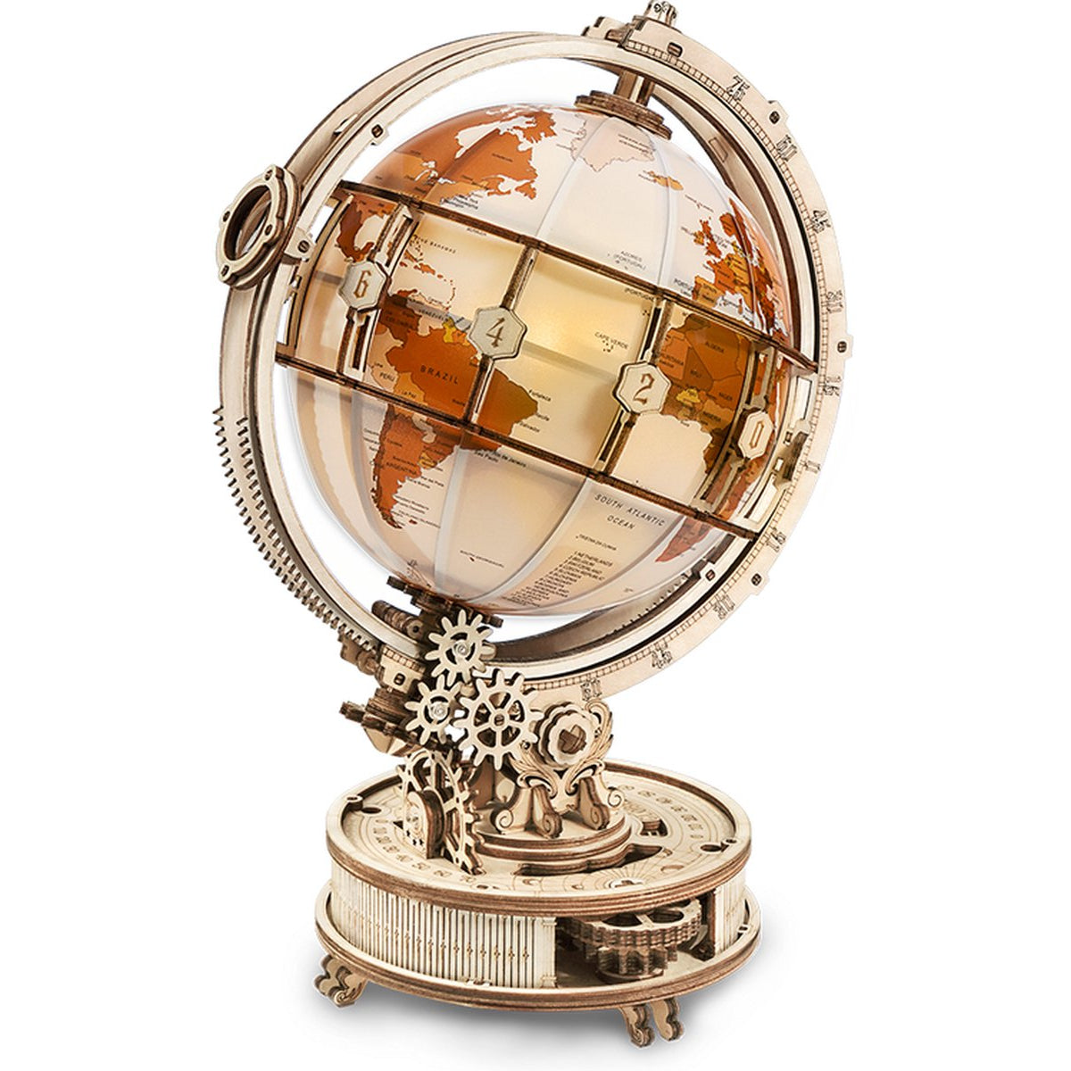 Houten bouwpakket - Luminous Globe - 180 onderdelen - ROKR