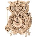 Houten bouwpakket - Owl clock - Robotime - 161 onderdelen
