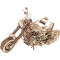 Houten bouwpakket - Cruiser Motorcycle - 420 onderdelen - ROKR