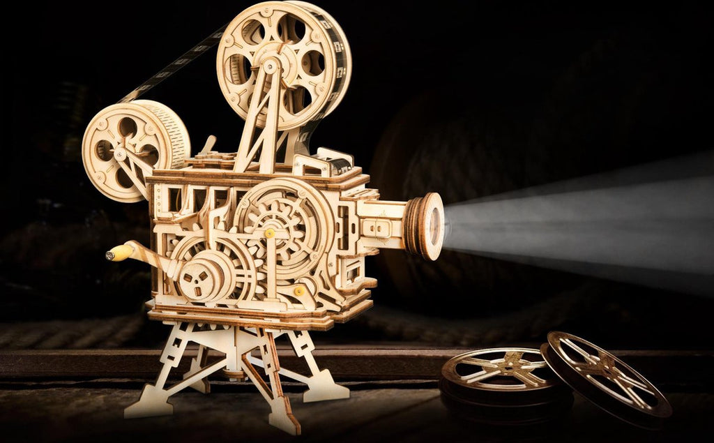 Houten bouwpakket - Vitascope - 183 onderdelen - ROKR