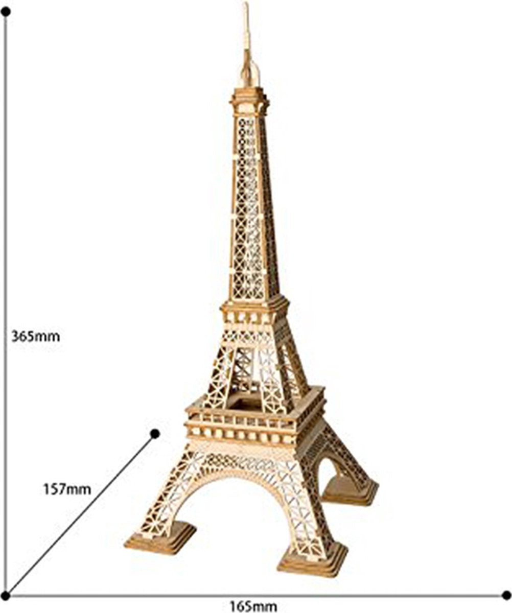 Houten bouwpakket - Eiffel Tower - 121 onderdelen - Rolife