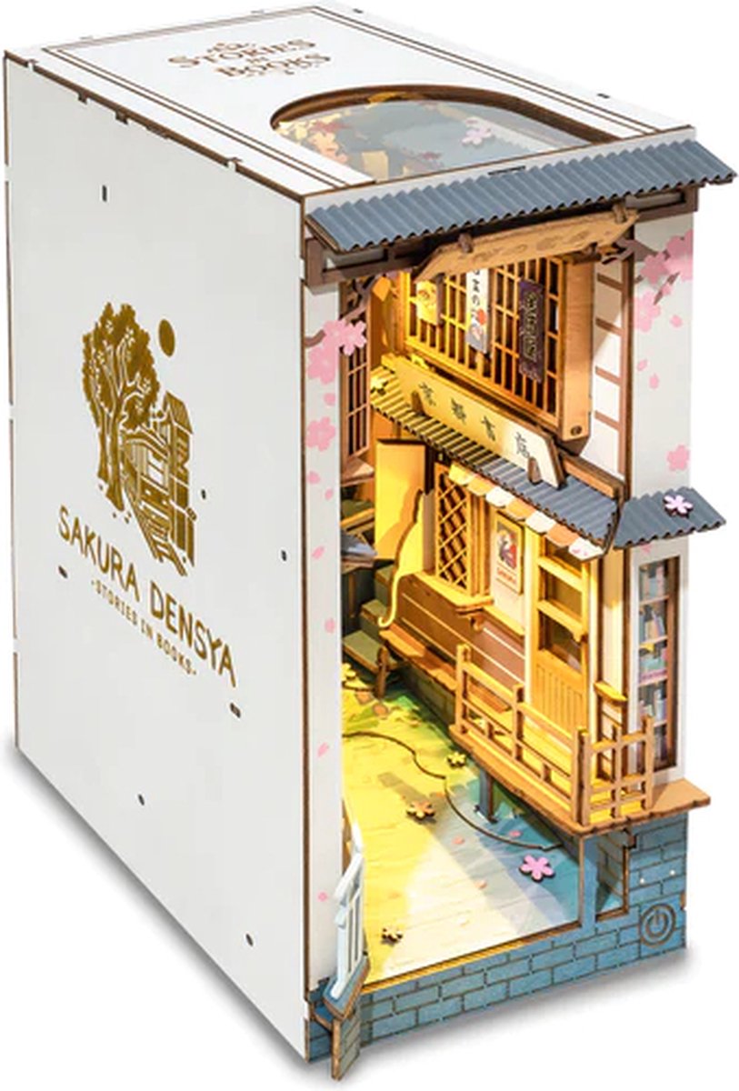 Miniatuur - Book Nook - Sakura Densya - Rolife