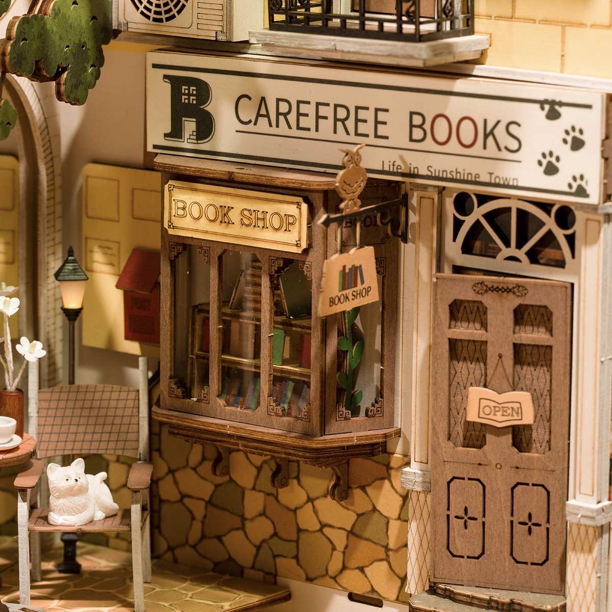 Miniatuur - Book Nook - Sunshine Town - Rolife