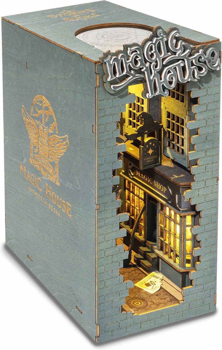 Miniatuur - Book Nook - Magic House - Rolife