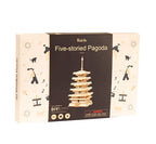 Houten bouwpakket - Five-storied Pagoda - Robotime - 275 onderdelen