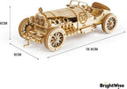 Houten bouwpakket - Grand Prix Car - 220 onderdelen- ROKR