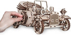 Houten bouwpakket - Retrocar - 315 onderdelen - Eco-Wood-Art