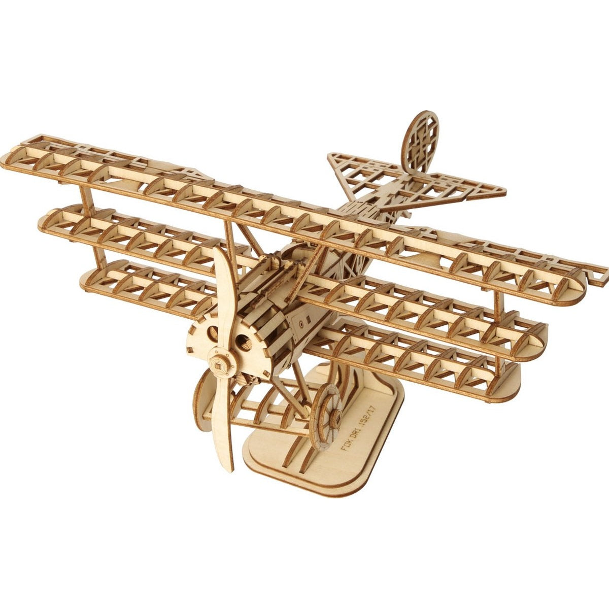 Houten bouwpakket - Airplane - 145 onderdelen - Rolife