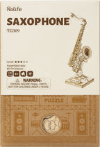 Houten bouwpakket - Saxophone - 136 onderdelen - Rolife