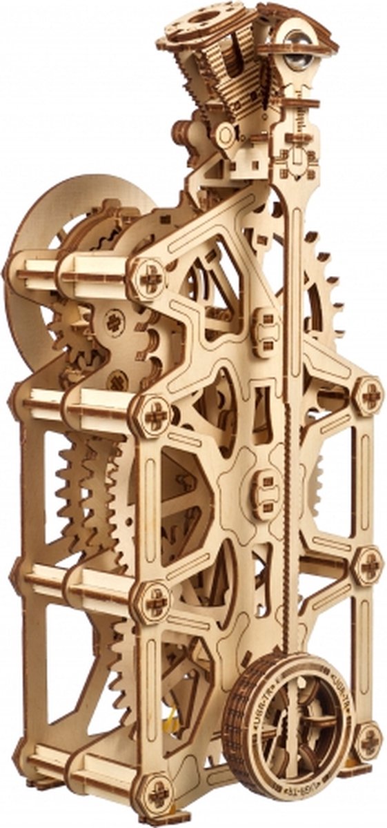 Houten bouwpakket - Engine clock - 265 onderdelen - Ugears