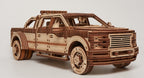 Houten bouwpakket - Pick-up Truck - 708 onderdelen - WoodTrick