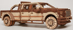 Houten bouwpakket - Pick-up Truck - 708 onderdelen - WoodTrick