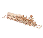 Houten bouwpakket - Locomotive R17 - 405 onderdelen - WoodTrick