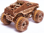 Houten bouwpakket - Monster Truck - 556 onderdelen - WoodTrick