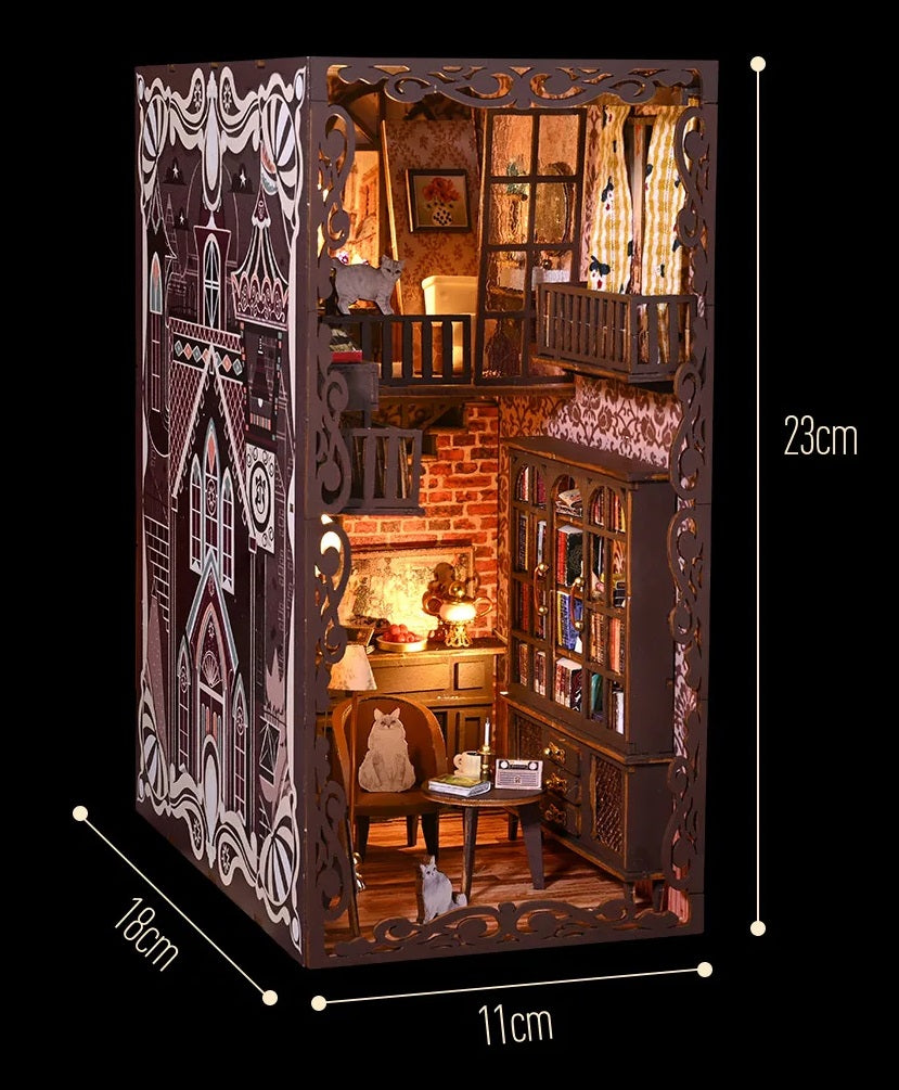 Miniatuur - Book Nook - Secret Castle II - SL13 - IE Create