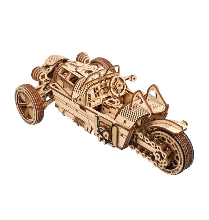 Houten bouwpakket - Three Wheeler UGR-S - 457 onderdelen - Ugears