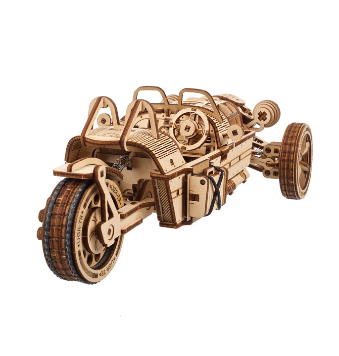 Houten bouwpakket - Three Wheeler UGR-S - 457 onderdelen - Ugears
