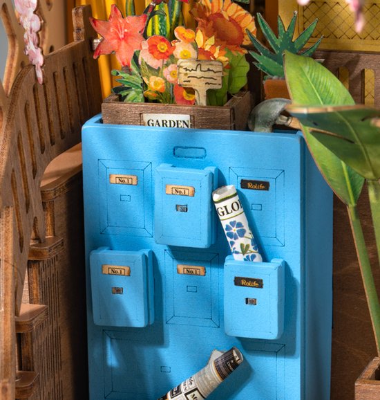 Miniatuur - Book Nook - Garden House - Rolife