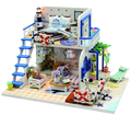 Miniatuur - Blue coast - M032Z - met stofkap