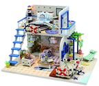 Miniatuur - Blue coast - M032Z - met stofkap