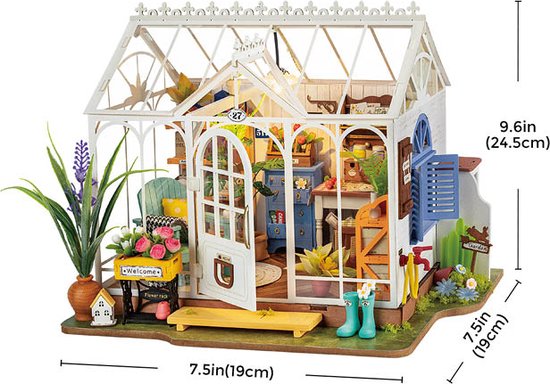 Miniatuur - Dreamy Garden House - Rolife