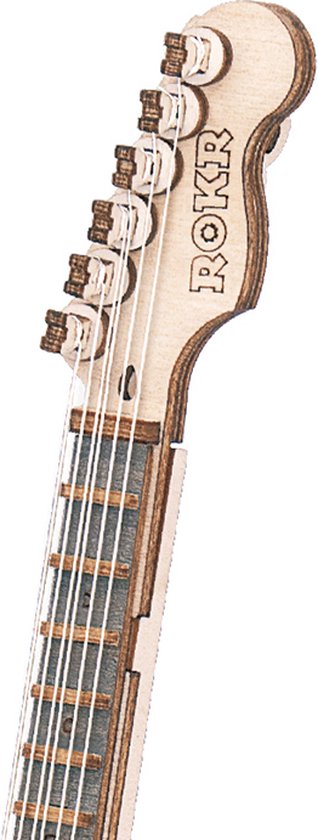 Houten bouwpakket - Electric Guitar - 140 onderdelen- Rolife