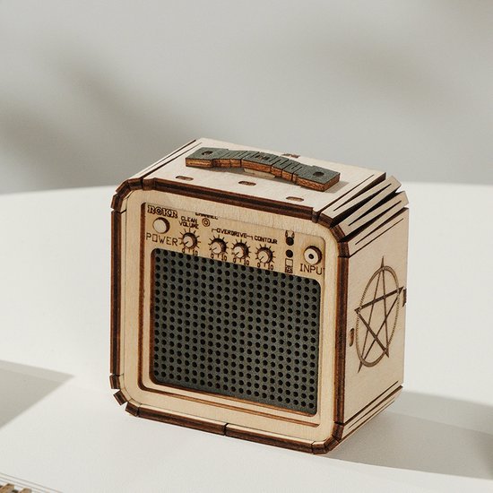 Houten bouwpakket - Electric Guitar - 140 onderdelen- Rolife