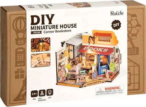 Miniatuur - Corner Bookstore - Rolife
