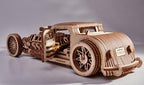 Houten bouwpakket - Hot Rod - 280 onderdelen - Wood Trick