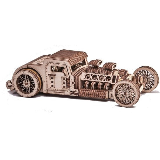 Houten bouwpakket - Hot Rod - 280 onderdelen - Wood Trick